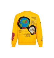 Kid Cudi CPFM For MOTM III Beautiful Trip Crewneck "Yellow"