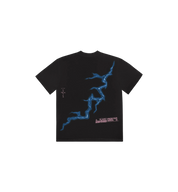 Travis Scott Cactus Jack For Fragment Danger Tee "Washed Black"