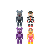 BE@RBRICK Godzilla vs McDonalds 150% Set of 4