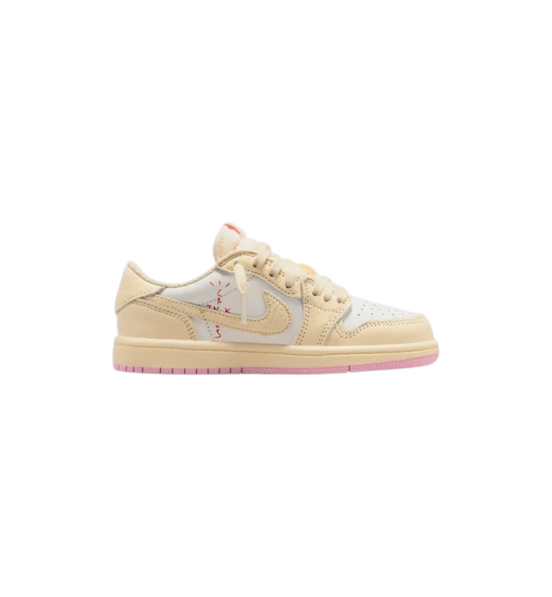 Air Jordan 1 Retro Low OG SP "Travis Scott Shy Pink" (PS)
