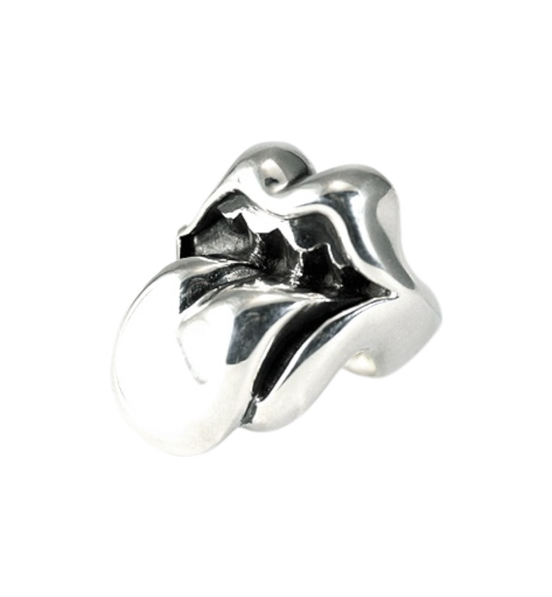 Chrome Hearts Rolling Stone Ring "Silver"