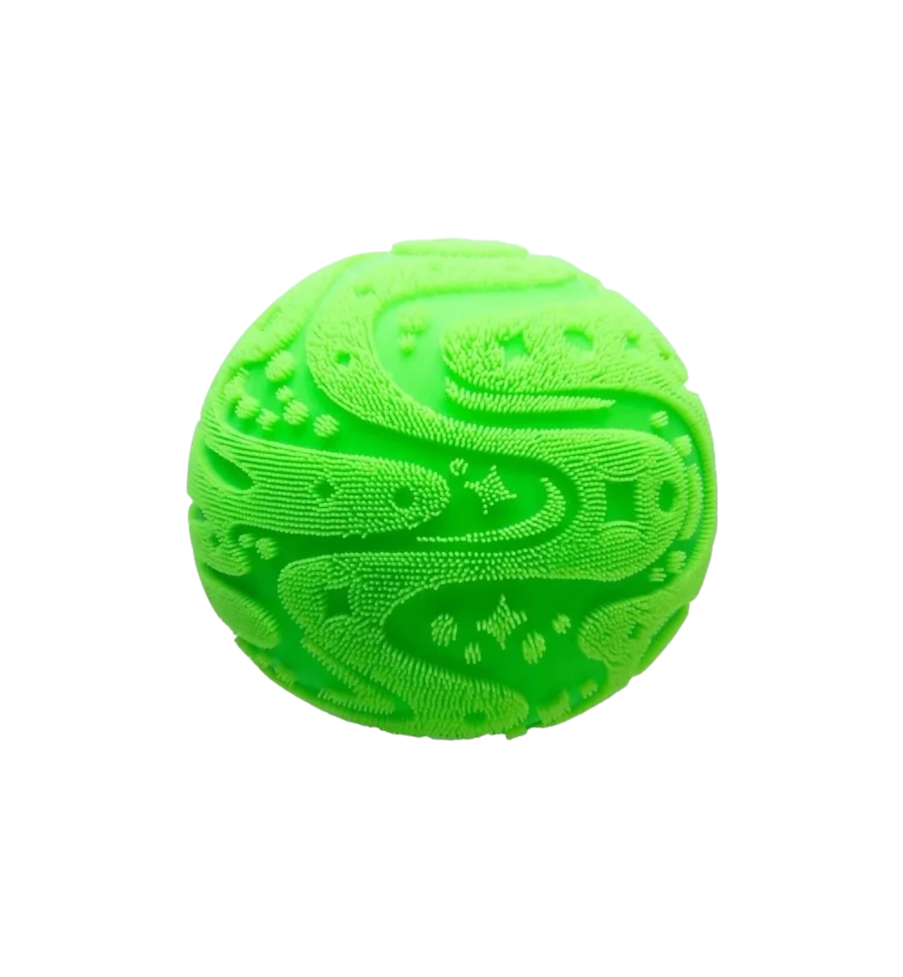 NeeDoh Super Fuzzball Squishy Fidget Toy "Green"