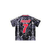 Palace x Nike England Dri-FIT Football Jersey "Pewter Grey/Bright Crimson"
