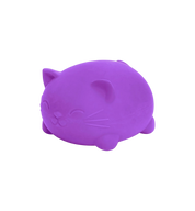 NeeDoh Super Cool Cat Squishy Fidget Toy "Purple"