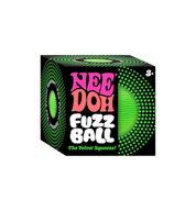 NeeDoh Fuzz Ball The Velvet Squeeze Squishy Fidget Toy "Green"