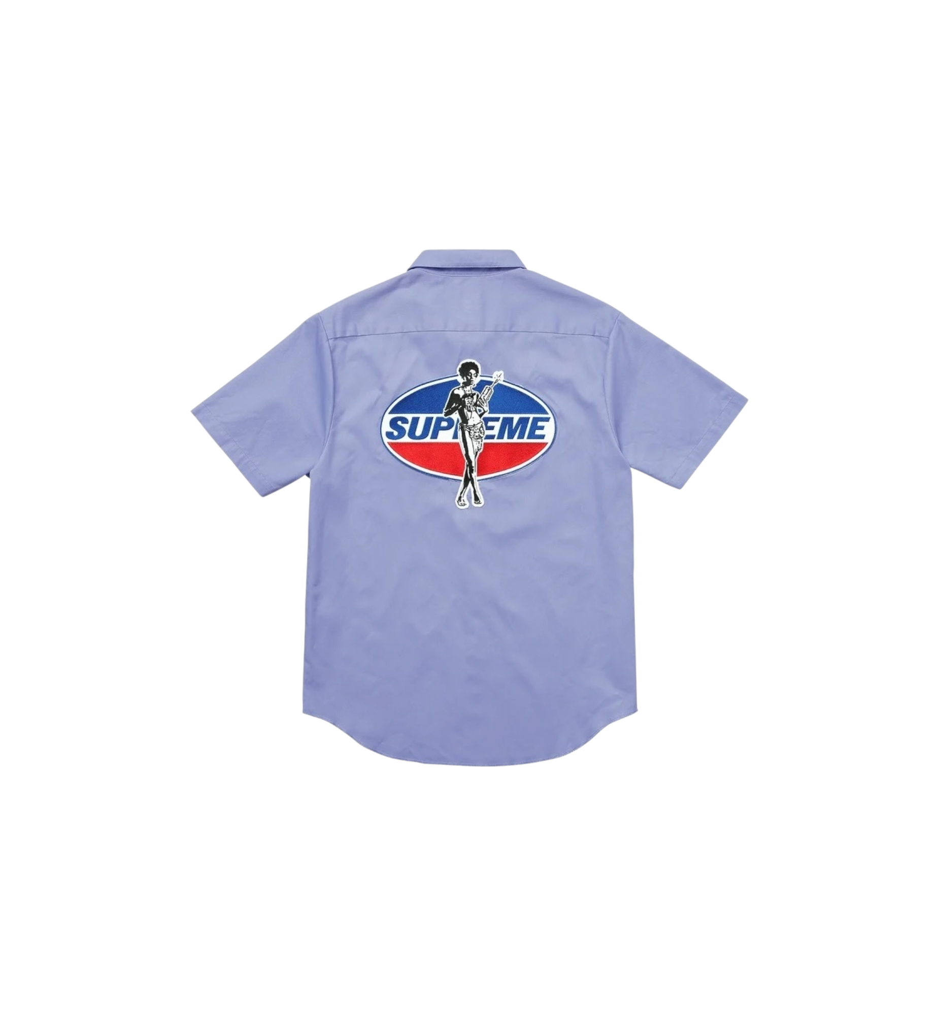 Supreme x Hysteric Glamour Work Shirt "Light Blue"