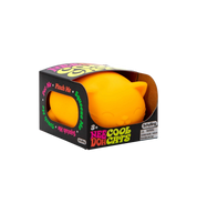 NeeDoh Cool Cat Squishy Fidget Toy "Orange"