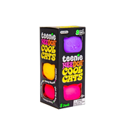 NeeDoh Teenie Cool Cat Squishy Fidget Toy "Multicolor"