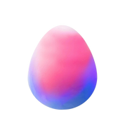 NeeDoh Dippin Dazzer Egg Squishy Fidget Toy "Nosey Posey Pink"