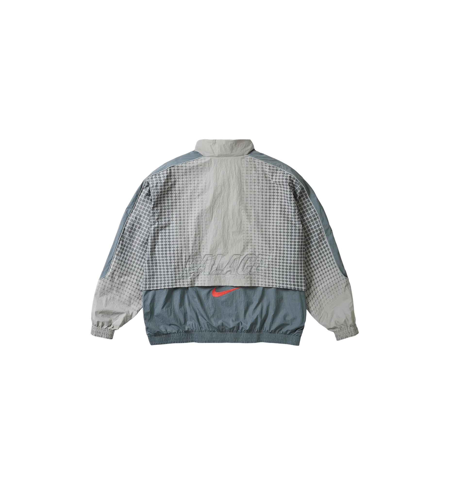 Palace x Nike England Solo Swoosh Track Jacket "Pewter Grey/Cool Grey"
