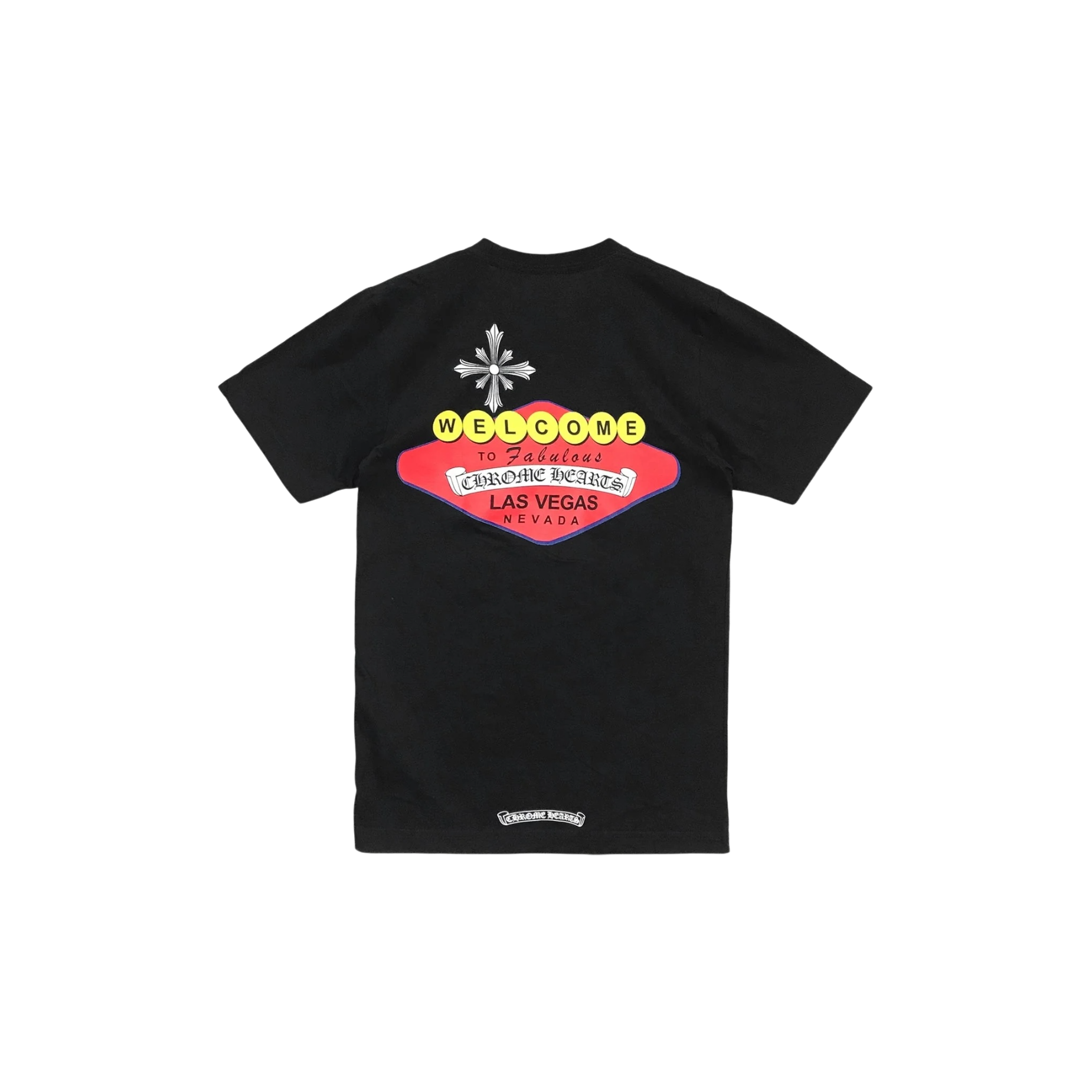 Chrome Hearts Las Vegas Exclusive Colored Print T-Shirt Black at Stashed UAE