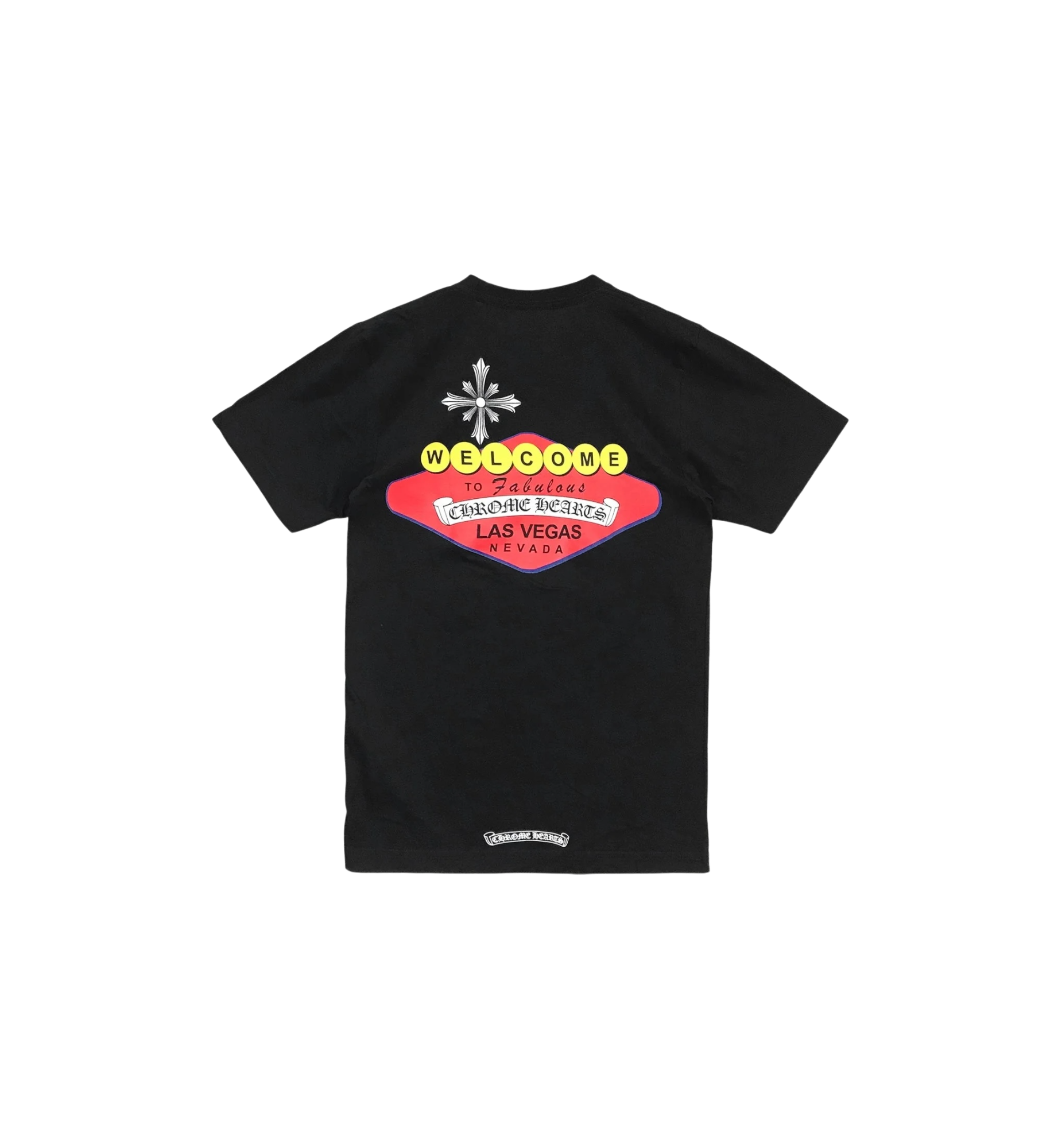 Chrome Hearts Las Vegas Exclusive Colored Print T-Shirt Black at Stashed UAE