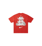 Palace x Nike England T-Shirt Light Crimson at Stashed UAE
