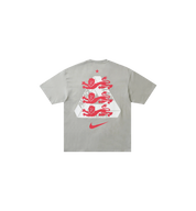 Palace x Nike England T-Shirt Pewter Grey at Stashed UAE