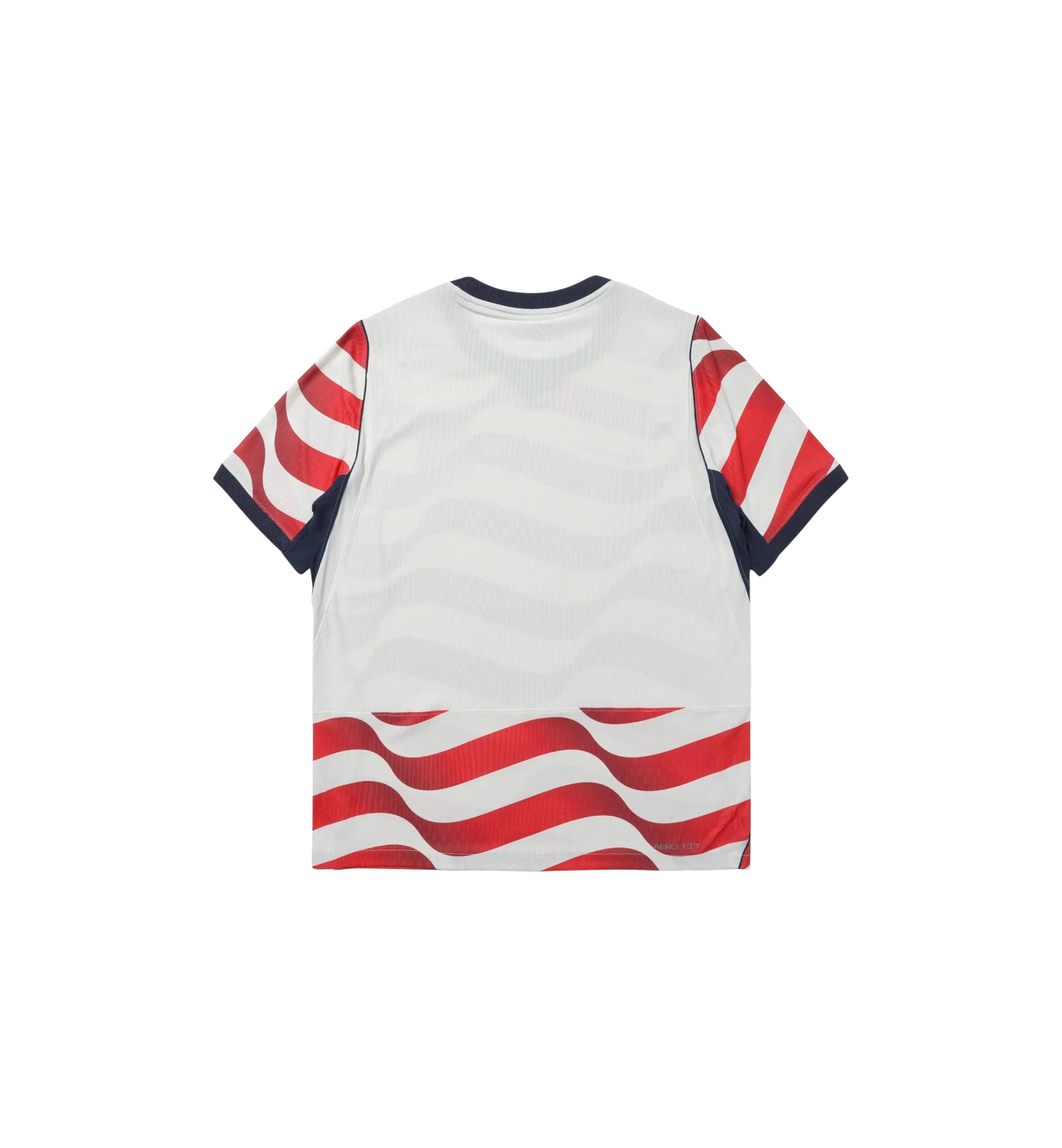 Nike USMNT 2026 Dri-Fit Stadium Home Jersey Sail/Midnight Navy back view at Stashed UAE