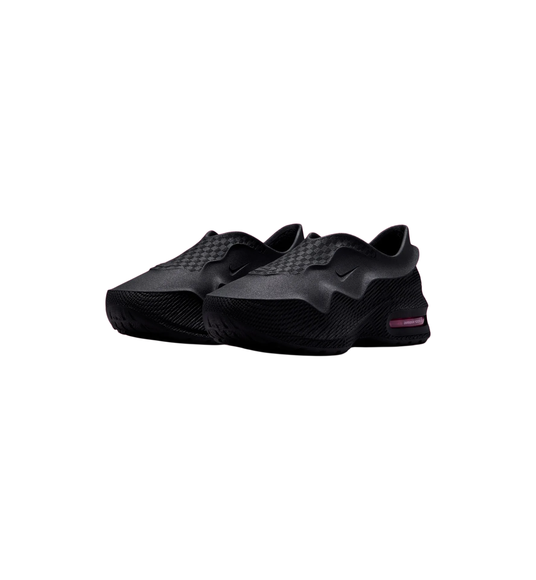 Nike Air Max 1000.2 Black Pink Spell pair at Stashed UAE