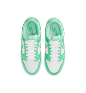Nike Dunk Low Green Glow top view at Stashed UAE