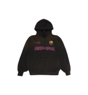 Travis Scott x Nike x FC Barcelona Spray Logo Hoodie Black at Stashed UAE