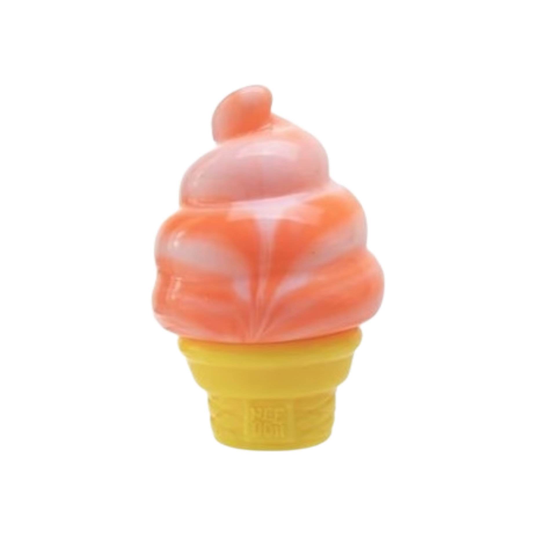 NeeDoh Nice Cream Ice Cream Cone Squishy Fidget Toy Orange at Stashed UAE