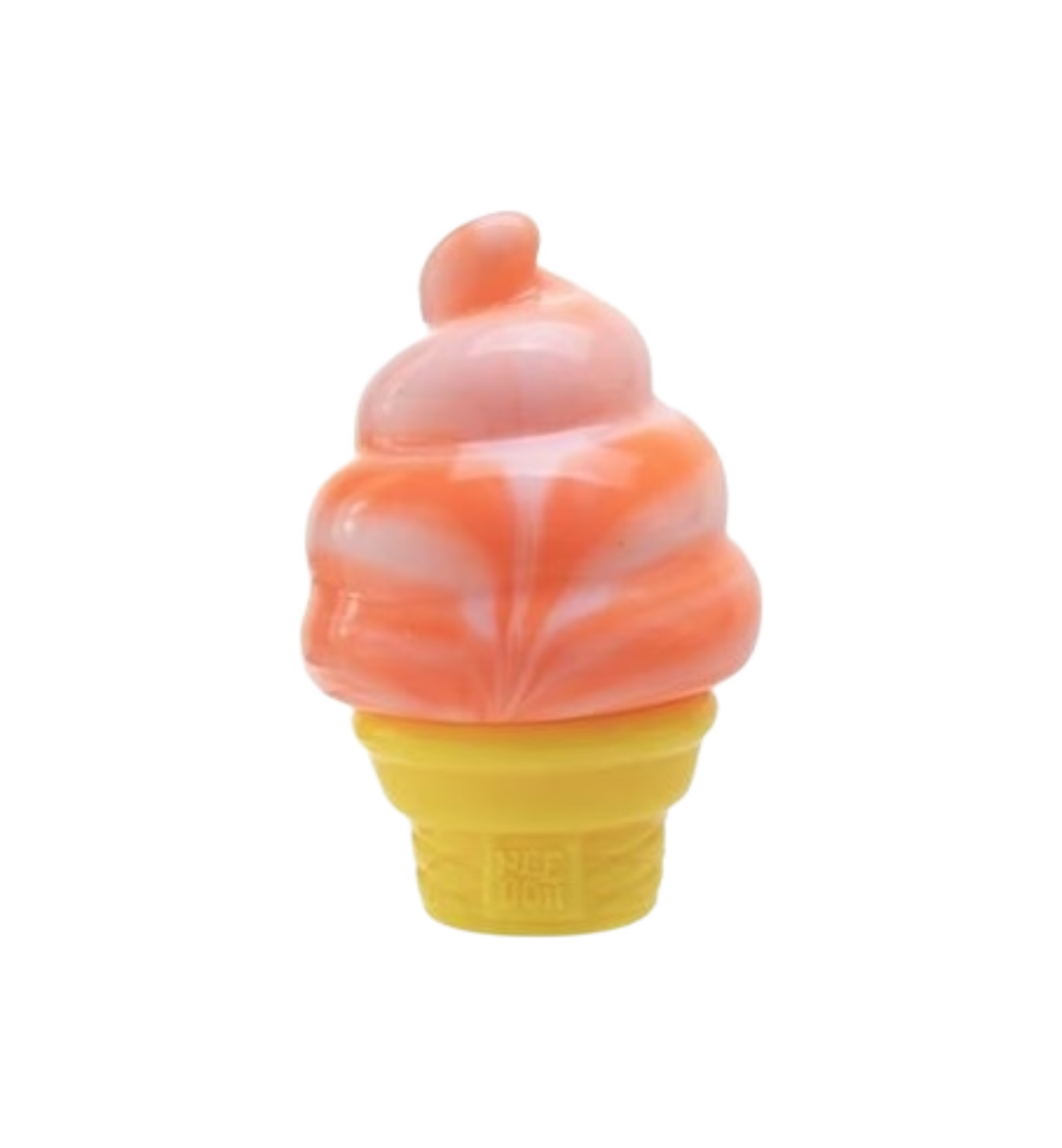 NeeDoh Nice Cream Ice Cream Cone Squishy Fidget Toy Orange at Stashed UAE
