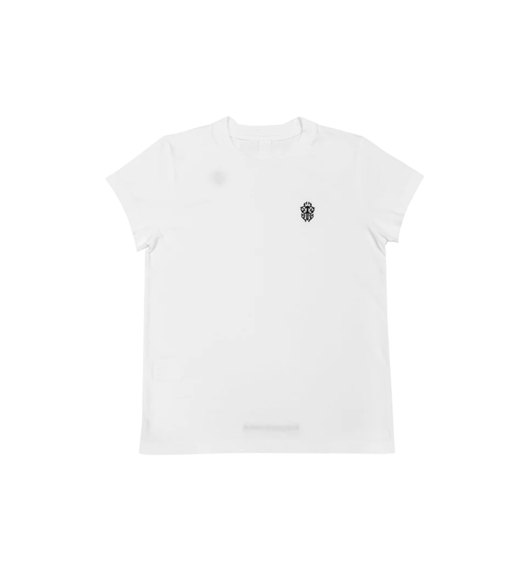Chrome Hearts GRP Y NOT Embroidered Dagger Tee White at Stashed UAE
