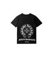 Chrome Hearts Manchester Exclusive Horseshoe Tee Black at Stashed UAE