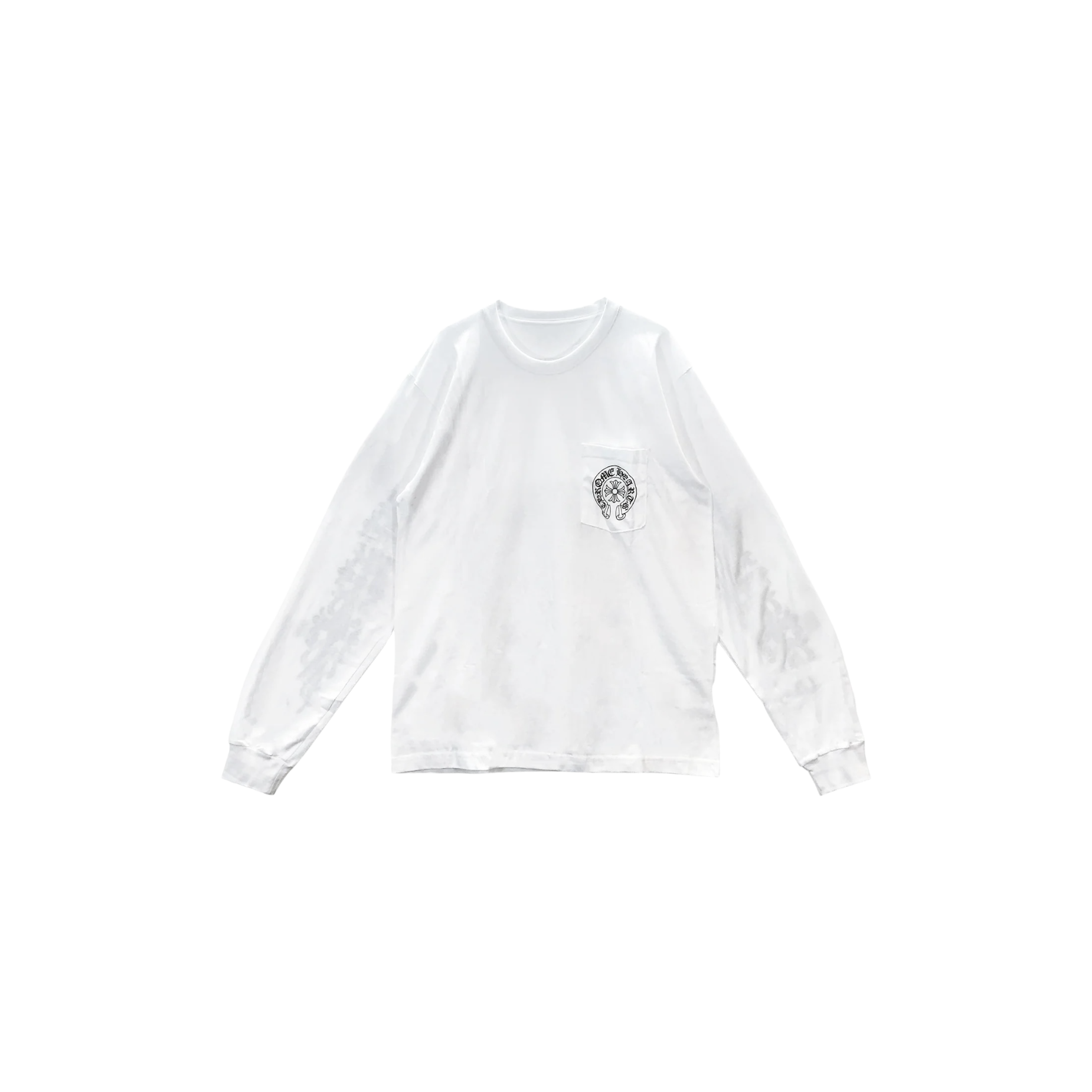 S T-Shirt White front view at Stashed UAE