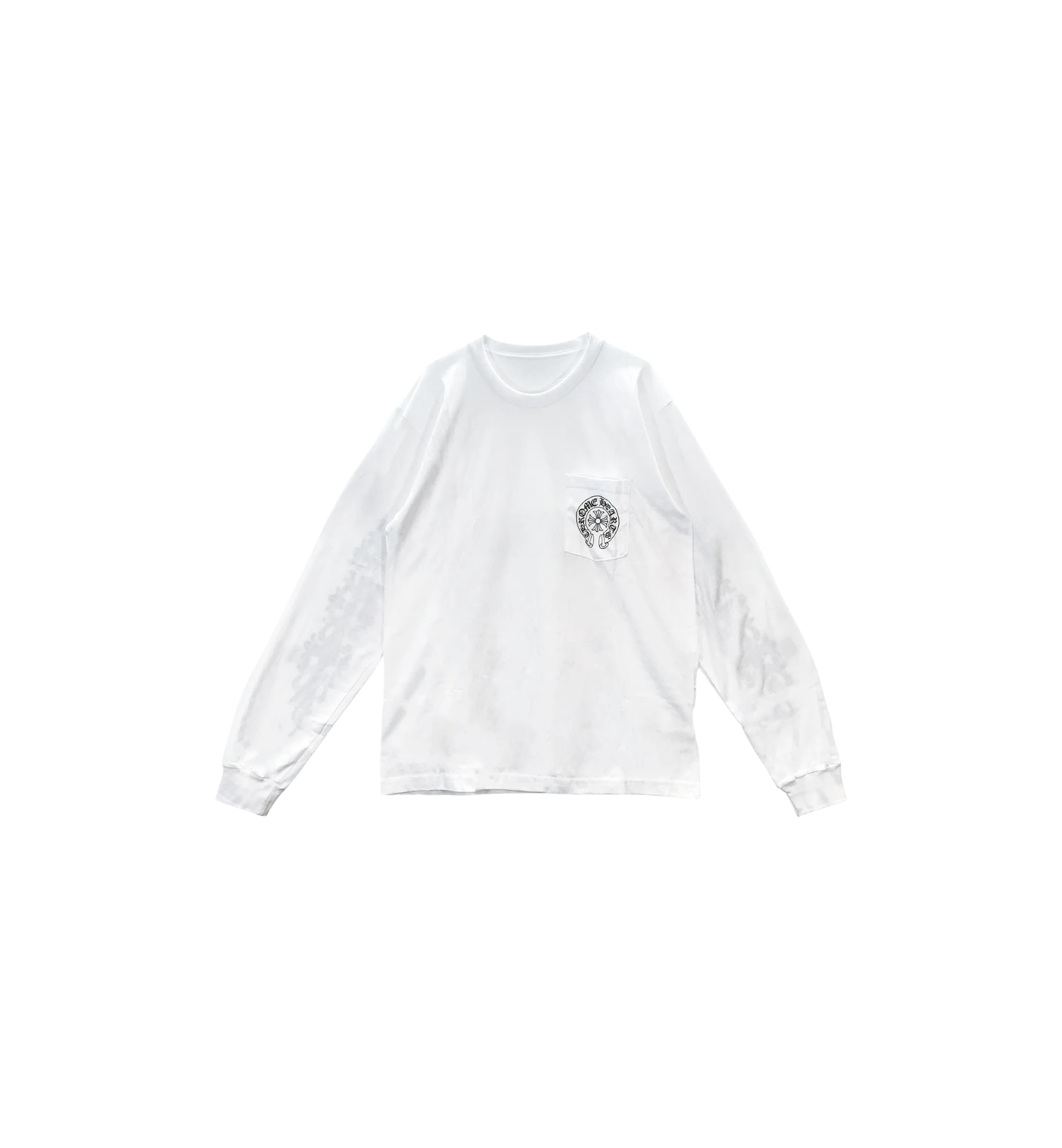 Chrome Hearts Las Vegas Exclusive L/S T-Shirt White front view at Stashed UAE