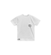 Chrome Hearts Las Vegas Horseshoe Logo T-Shirt White front view at Stashed UAE