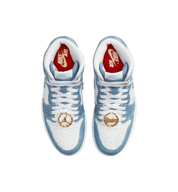 Air Jordan 1 Retro High OG Denim top view at Stashed UAE