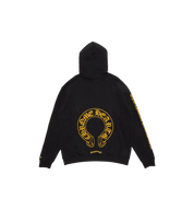 Chrome Hearts Online Exclusive Hoodie Black/Yellow at Stashed UAE