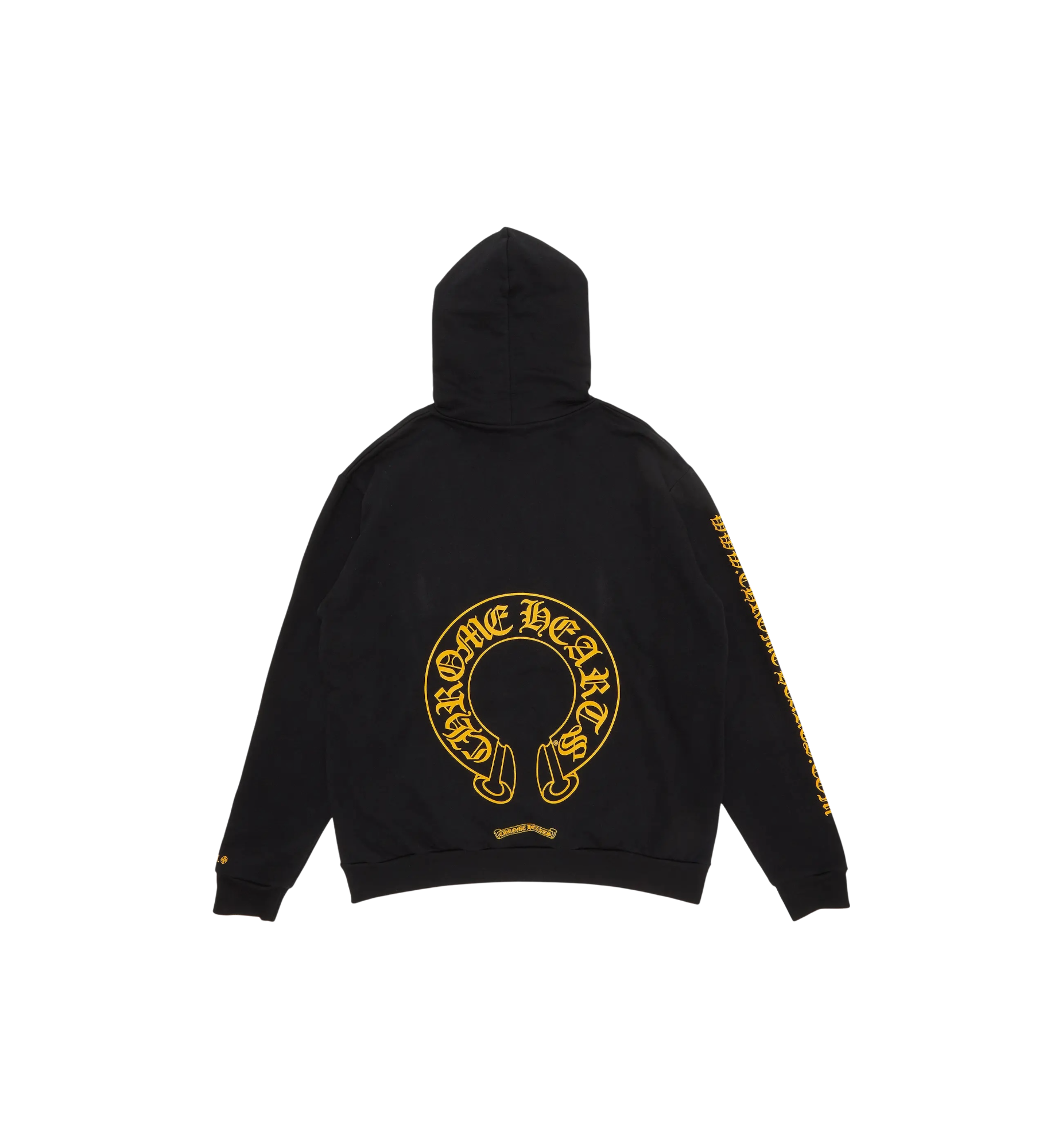 Chrome Hearts Online Exclusive Hoodie Black/Yellow at Stashed UAE