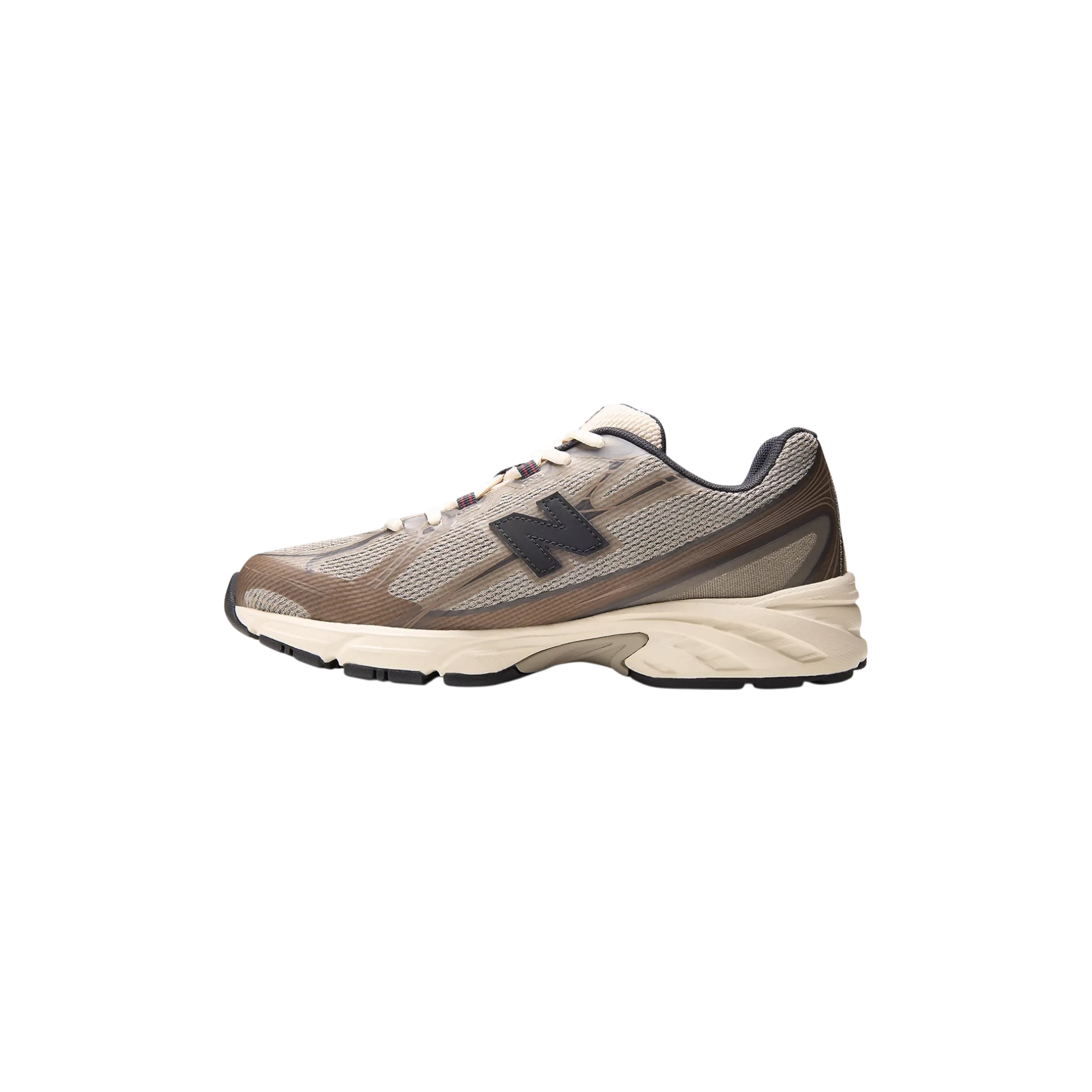 New Balance 740N JJJJound Mushroom side view at Stashed UAE