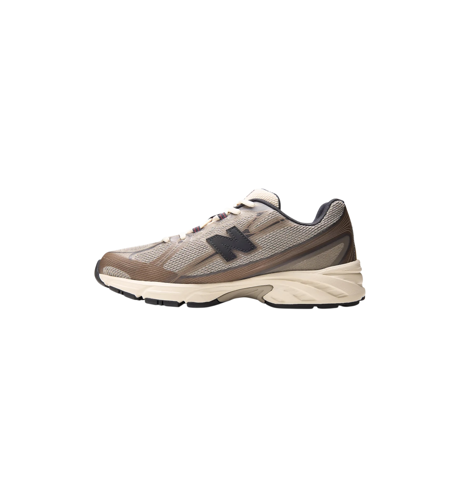 New Balance 740N JJJJound Mushroom side view at Stashed UAE