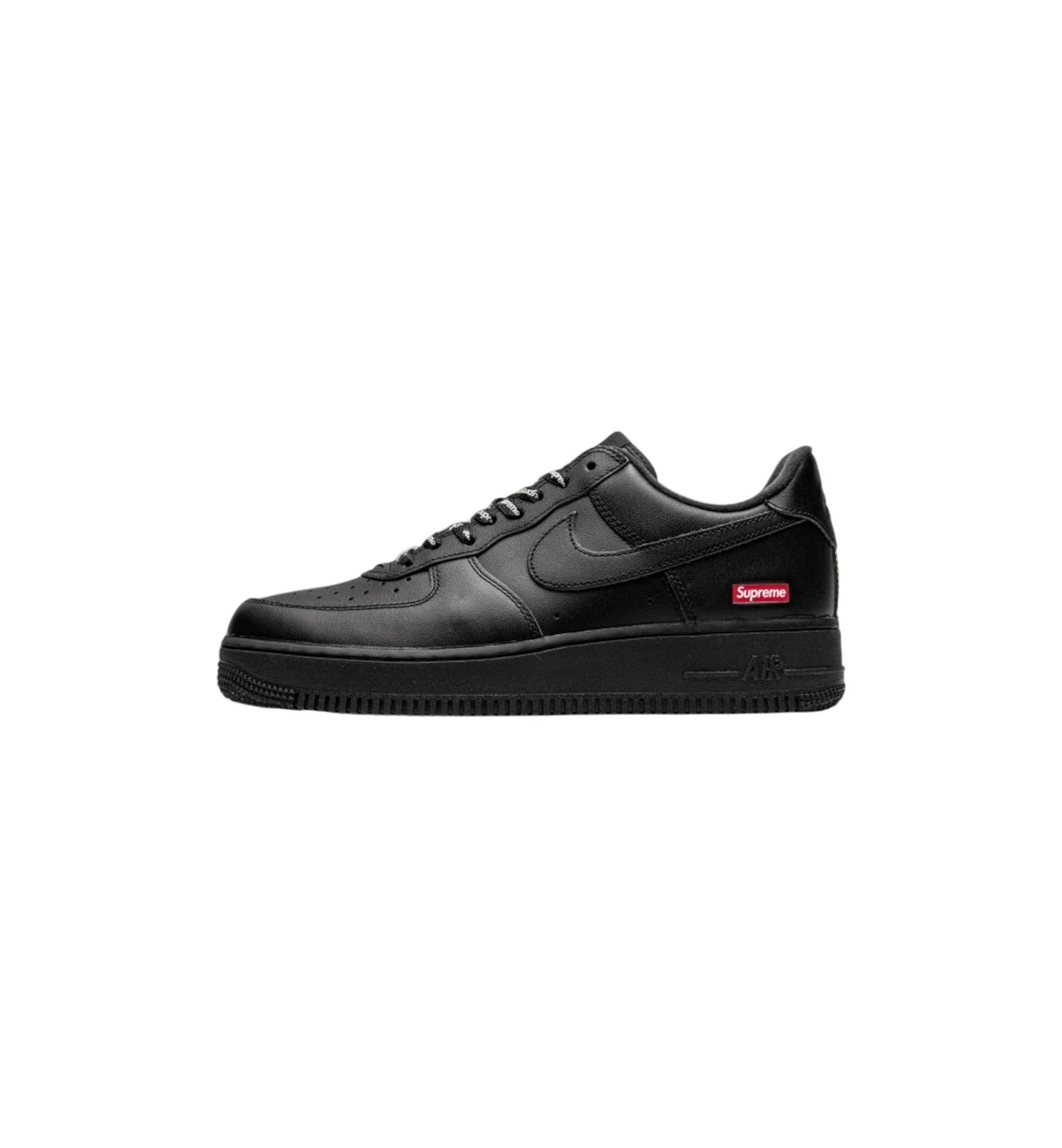 Nike Air Force 1 Low Supreme Black at Stashed UAE