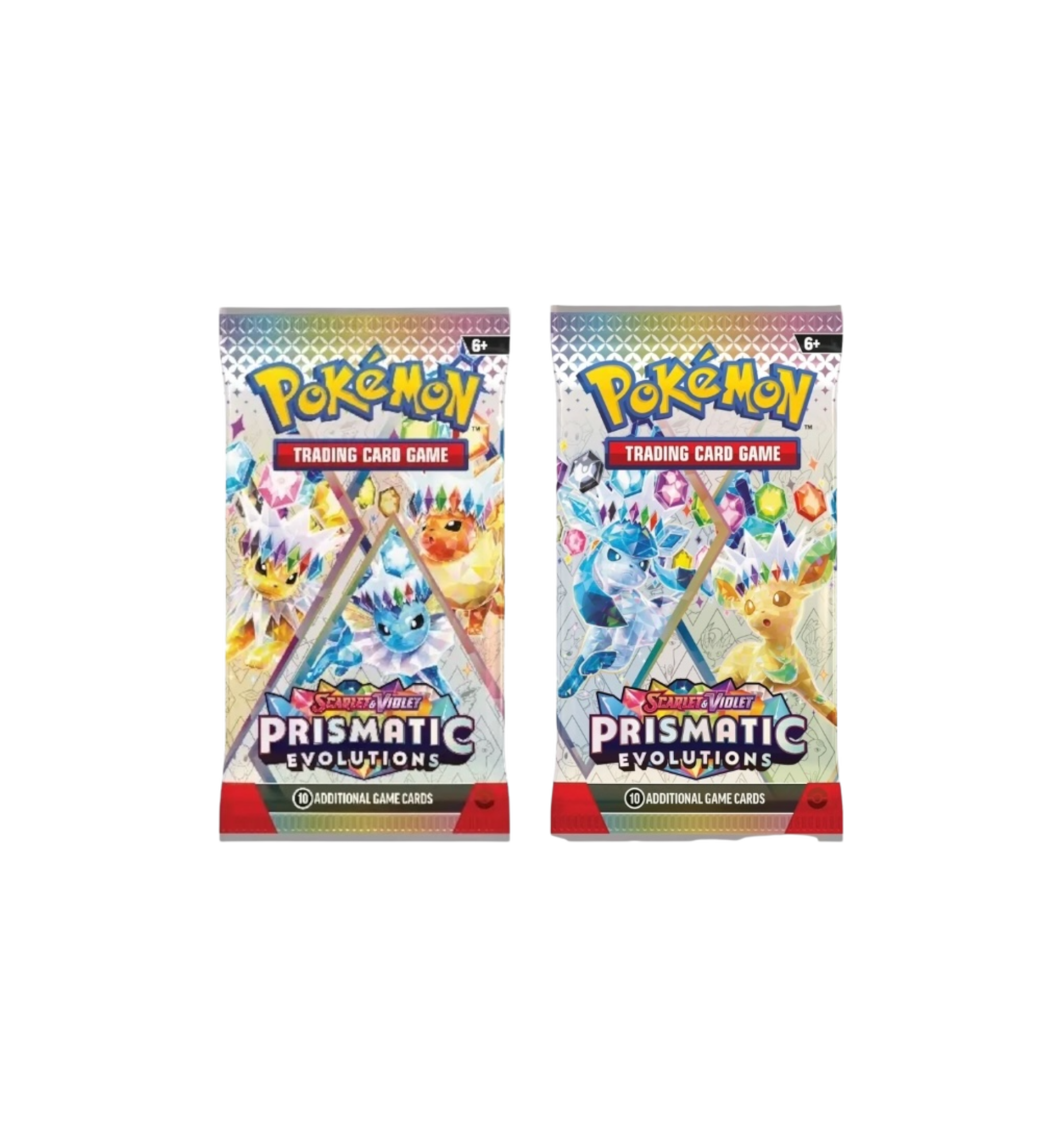 2024 Pokémon Scarlet & Violet Prismatic Evolution Booster Pack 2 Packs artwork 2 at Stashed UAE