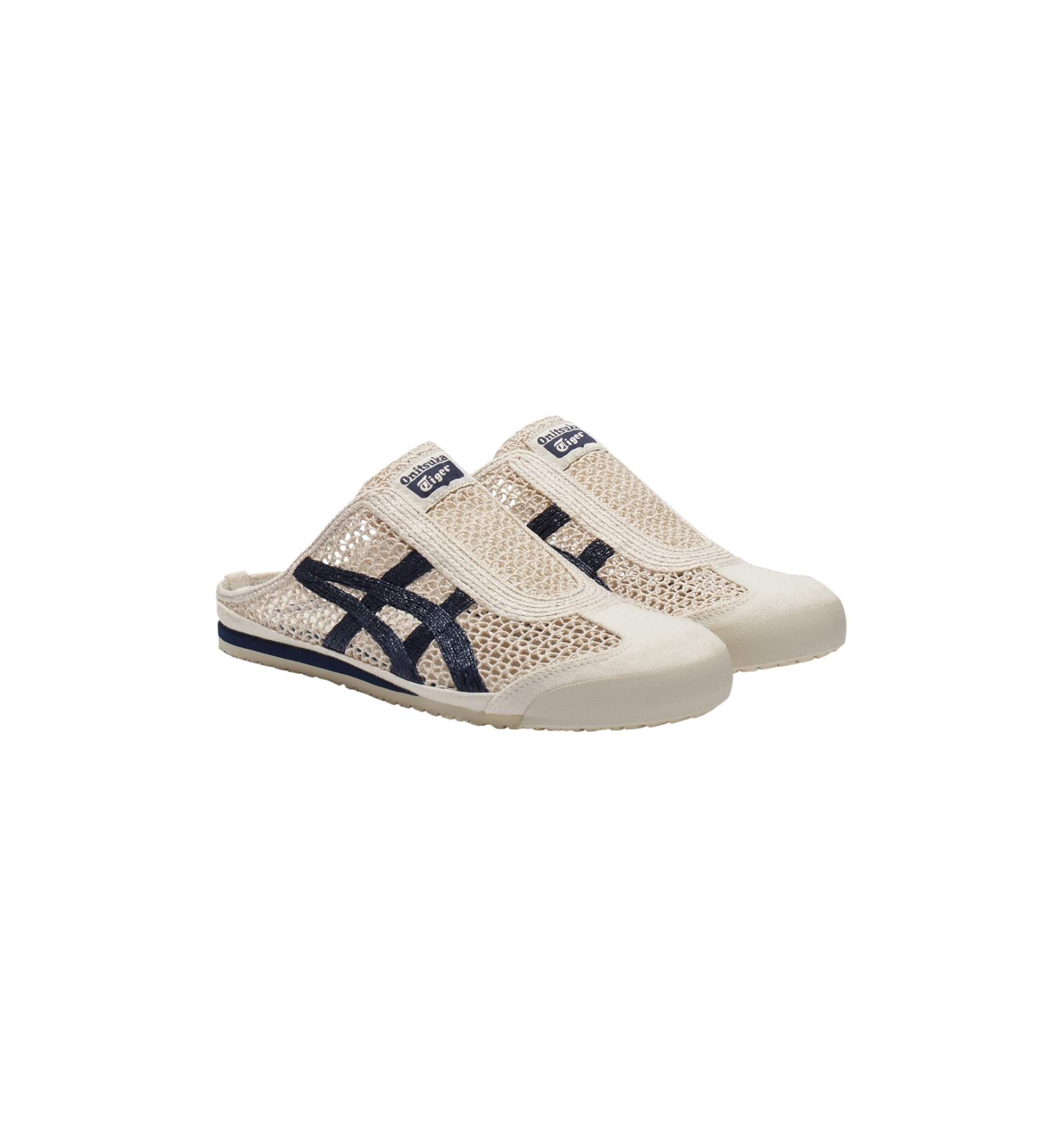 Onitsuka Tiger Mexico 66 Sabot Birch Peacoat pair at Stashed UAE