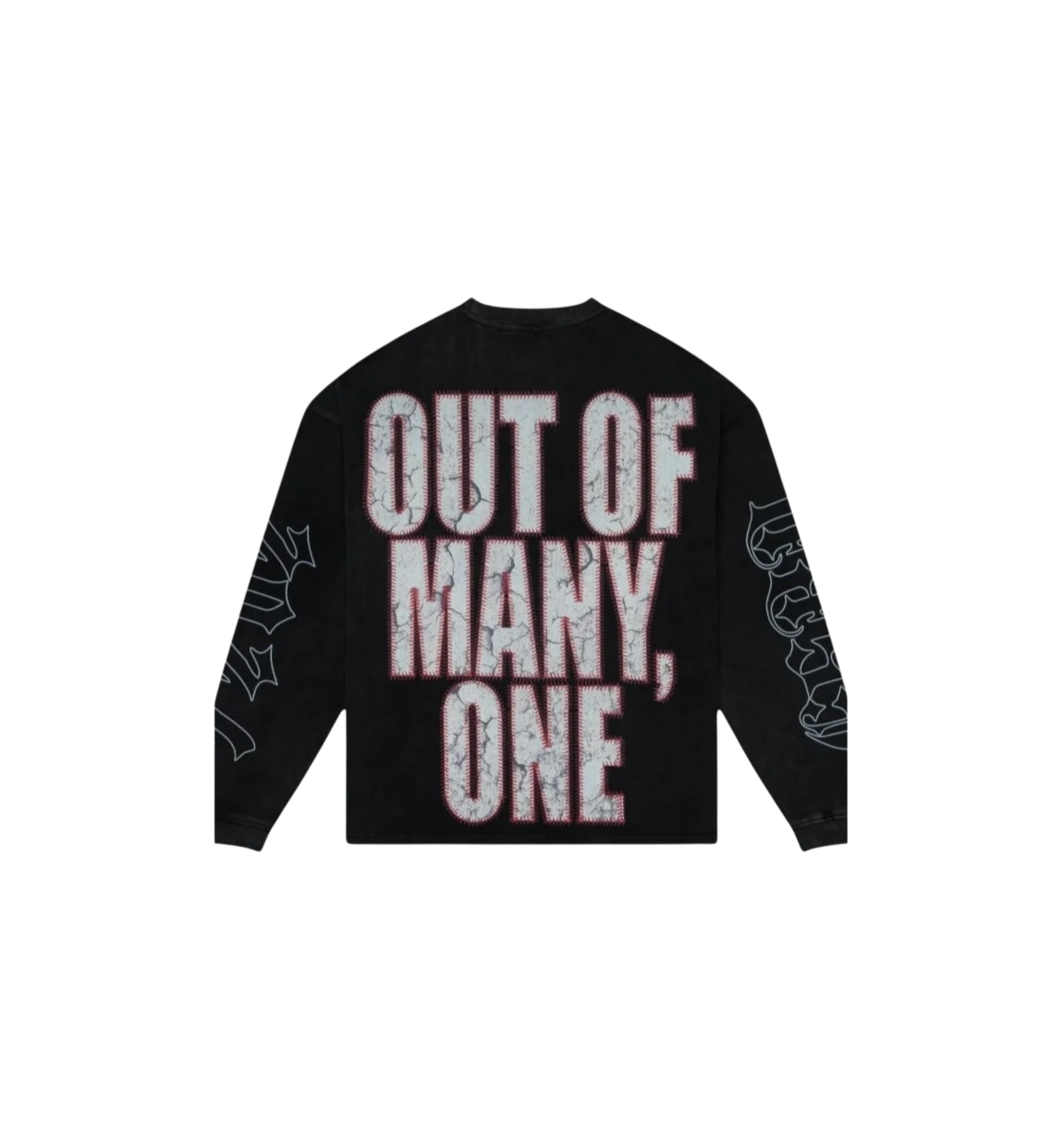 Godspeed Strike Out L/S Tee Black back view at Stashed UAE