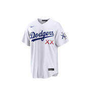 KAWS Nike MLB Stadium Los Angeles Dodgers Jersey White at Stashed UAE