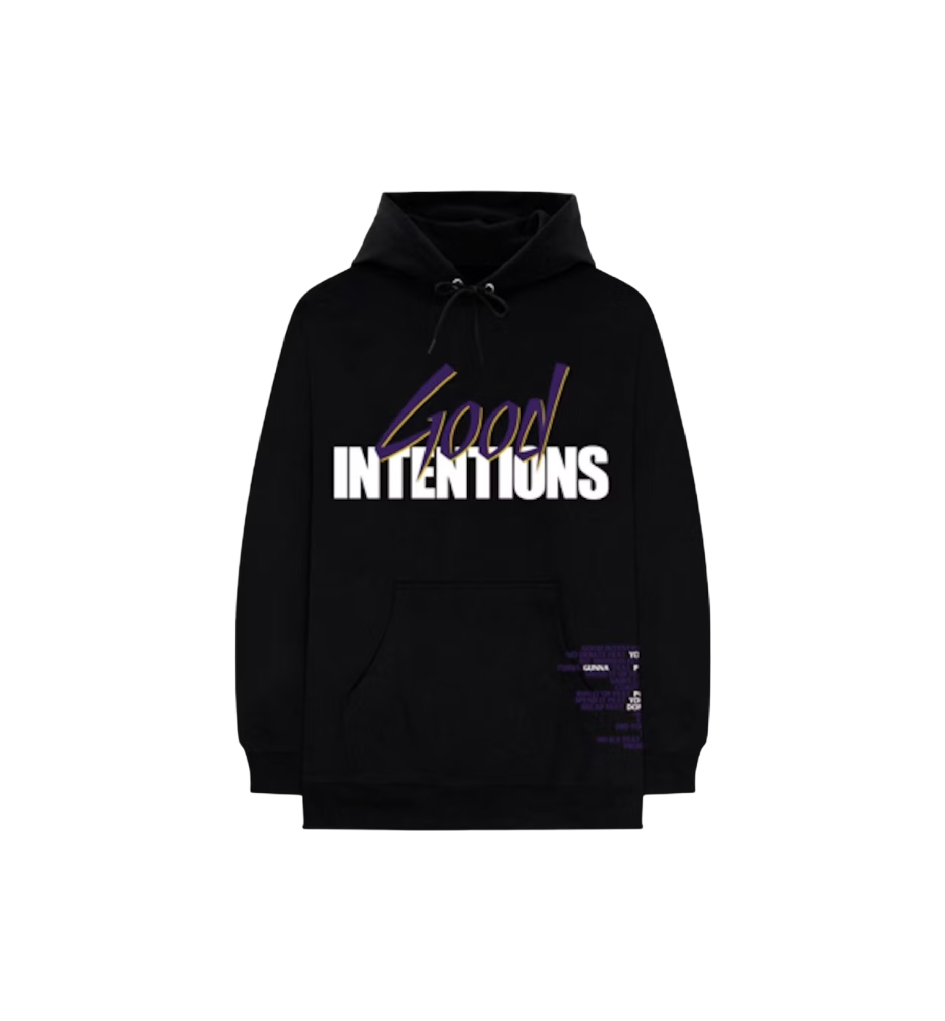 Nav x VLONE Doves Hoodie Black at Stashed UAE