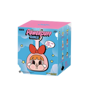 Pop Mart CRYBABY x Powerpuff Girls Series Vinyl Face Plush Morbucks Secret Edition packaging detail at Stashed UAE