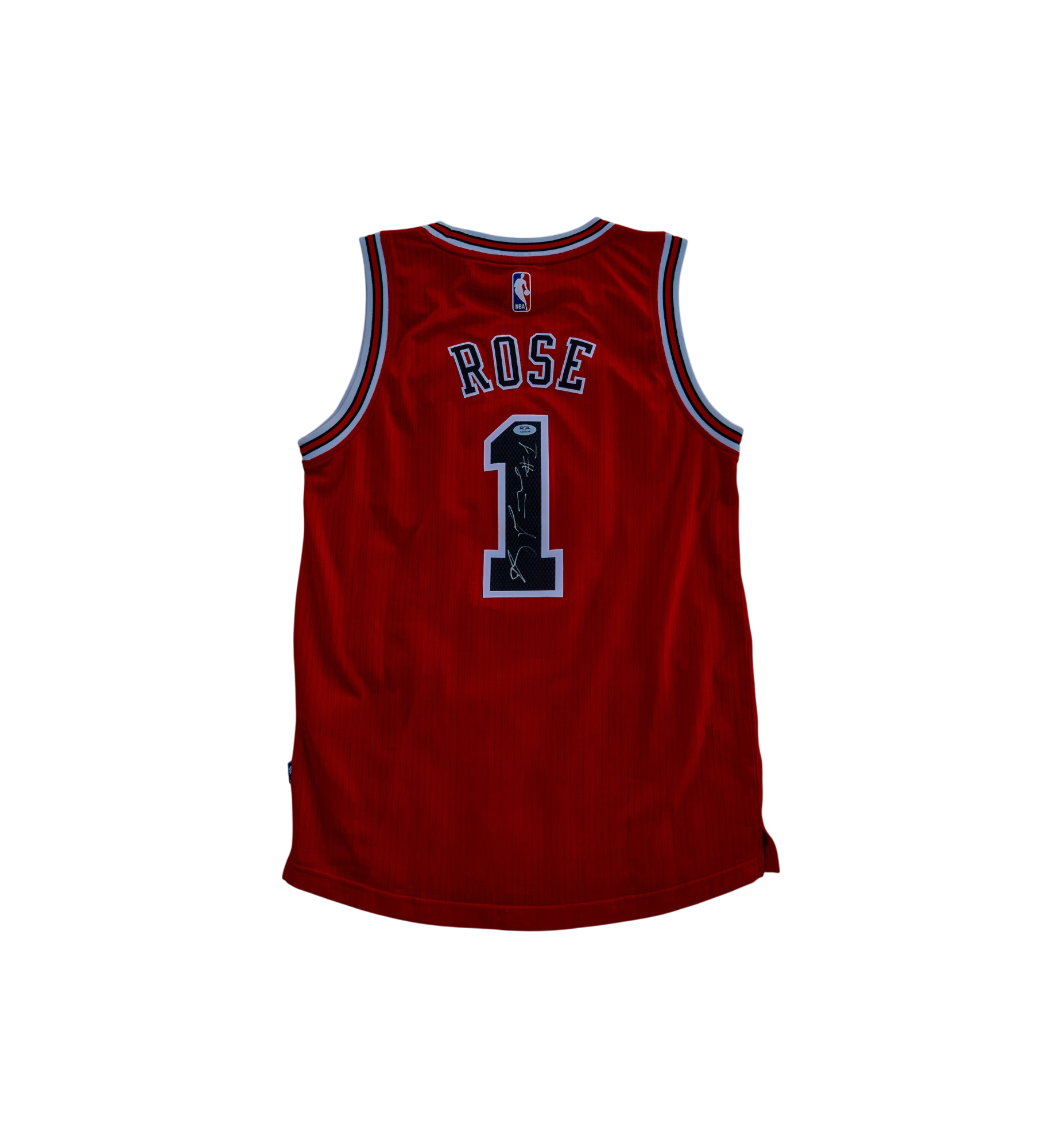 Adidas Derrick Rose Chicago Bulls #1 Autographed Jersey at Stashed UAE