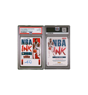 2017 Panini Contenders NBA Ink Autographs 07/25 GEM MT 10 Kyrie Irving close-up detail at Stashed UAE