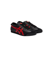 Onitsuka Tiger Mexico 66 Black Classic Red pair at Stashed UAE