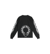 Chrome Hearts Horseshoe L/S T-Shirt Black at Stashed UAE