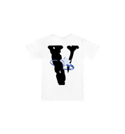 Pop Smoke x VLONE Halo T-Shirt White back view at Stashed UAE