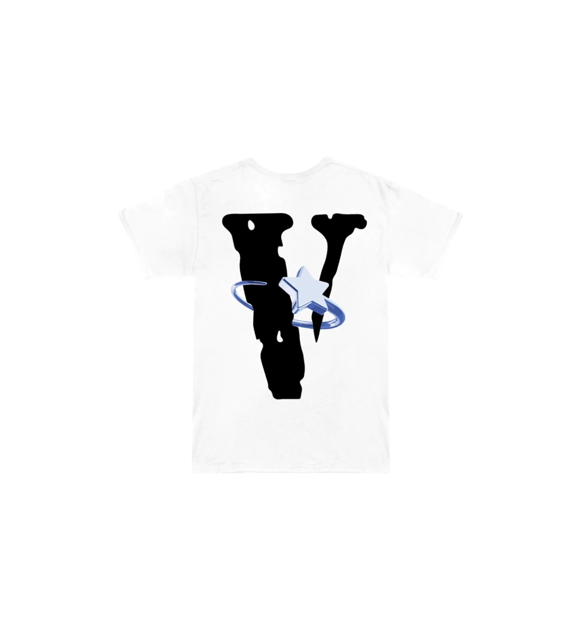 Pop Smoke x VLONE Halo T-Shirt White back view at Stashed UAE