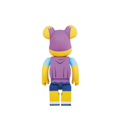 BE@RBRICK The Simpsons Bartman 400% Yellow back view at Stashed UAE