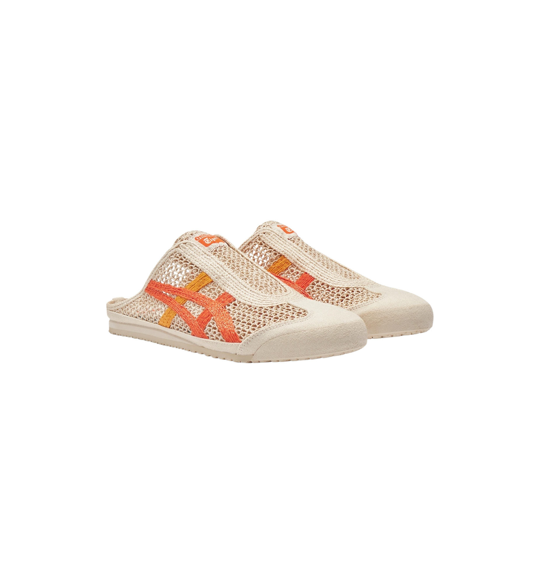Onitsuka Tiger Mexico 66 Sabot Oatmeal Habanero pair at Stashed UAE