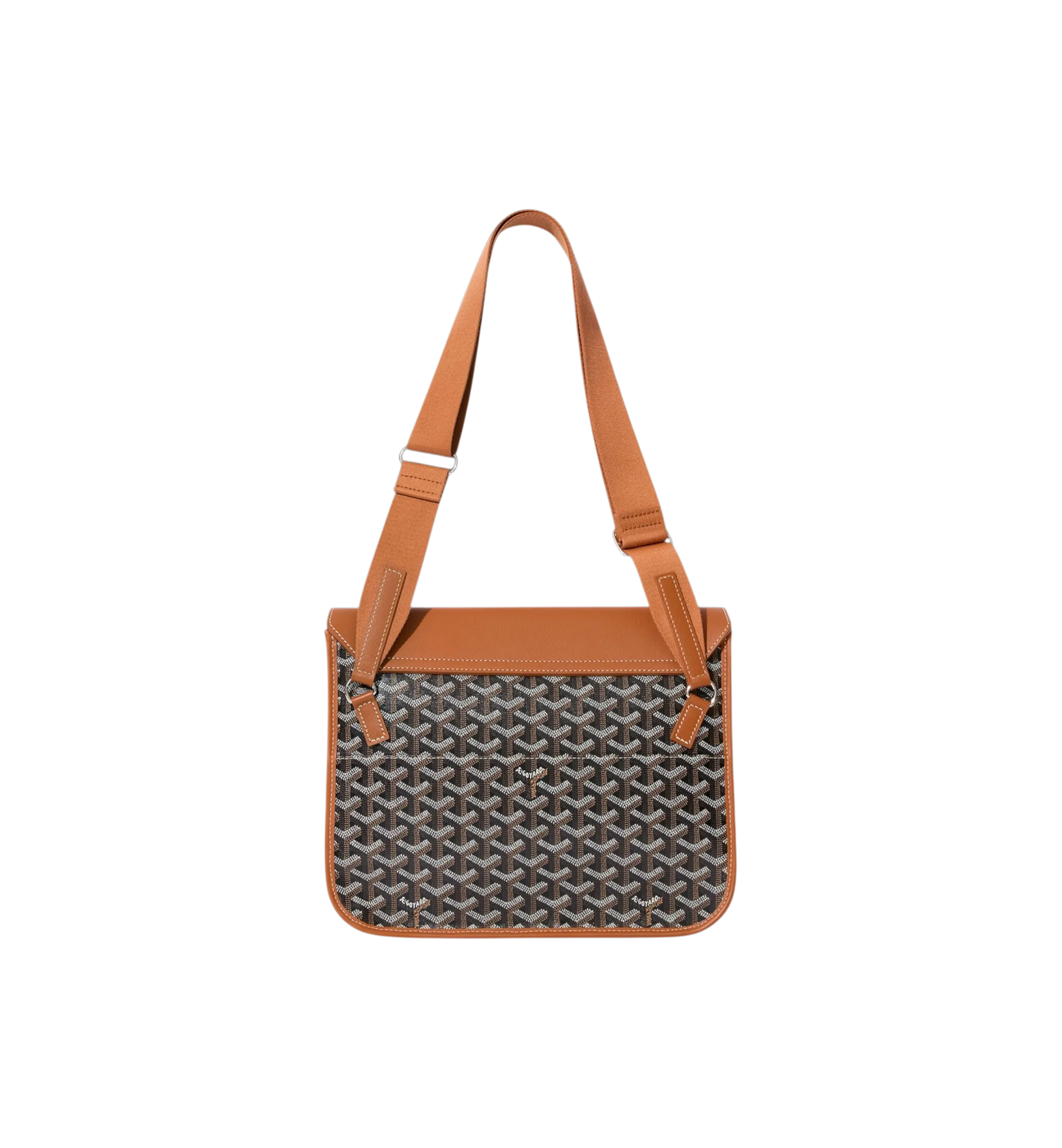Goyard Coursier Messenger Bag "Black & Tan"
